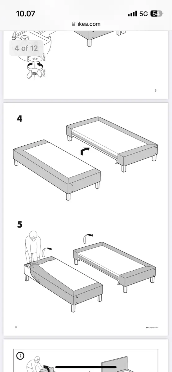 IKEA Sengeramme / Bedframe