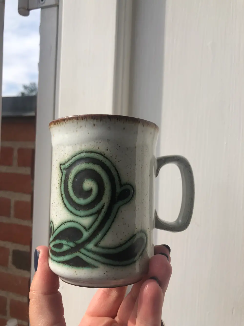 Retro Keramik kop