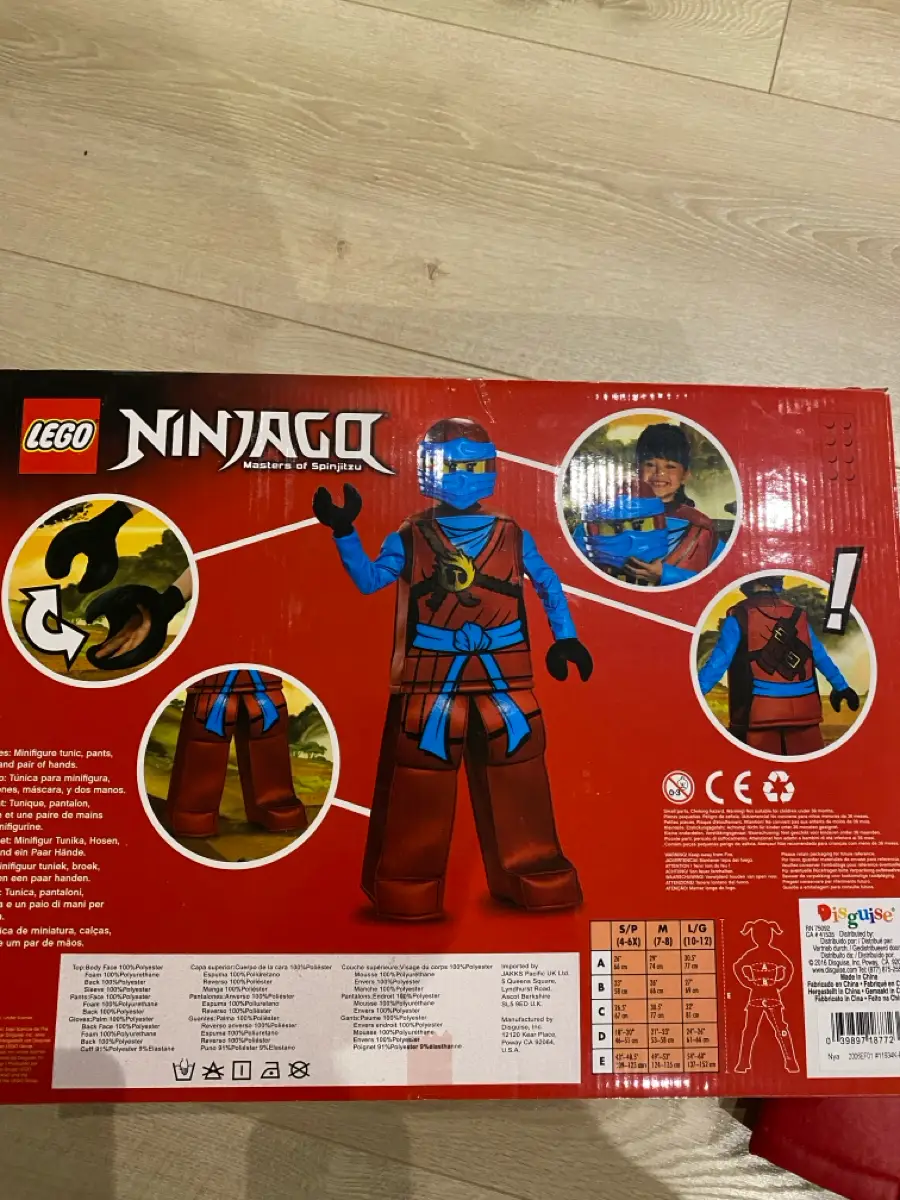 LEGO Ny ninjago udklædning