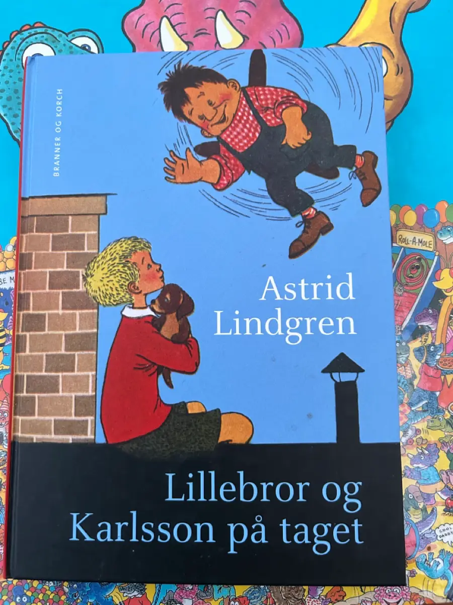 Lillebror og Karlsson på tager Bog