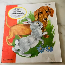 Lille kanin og hunden Strik Bog bøger