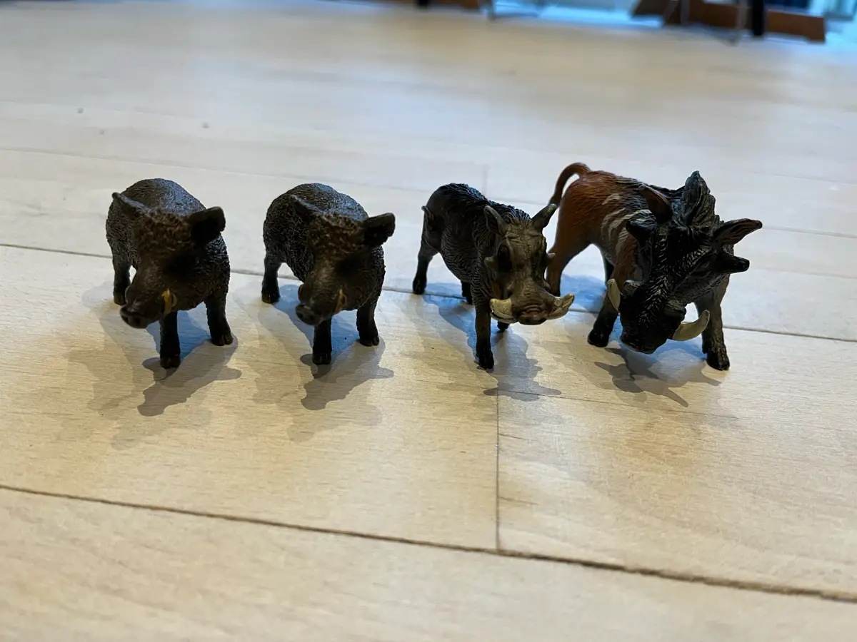 Schleich Vildsvin og vortesvin