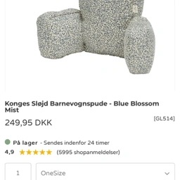 Konges Sløjd Barnevognspude