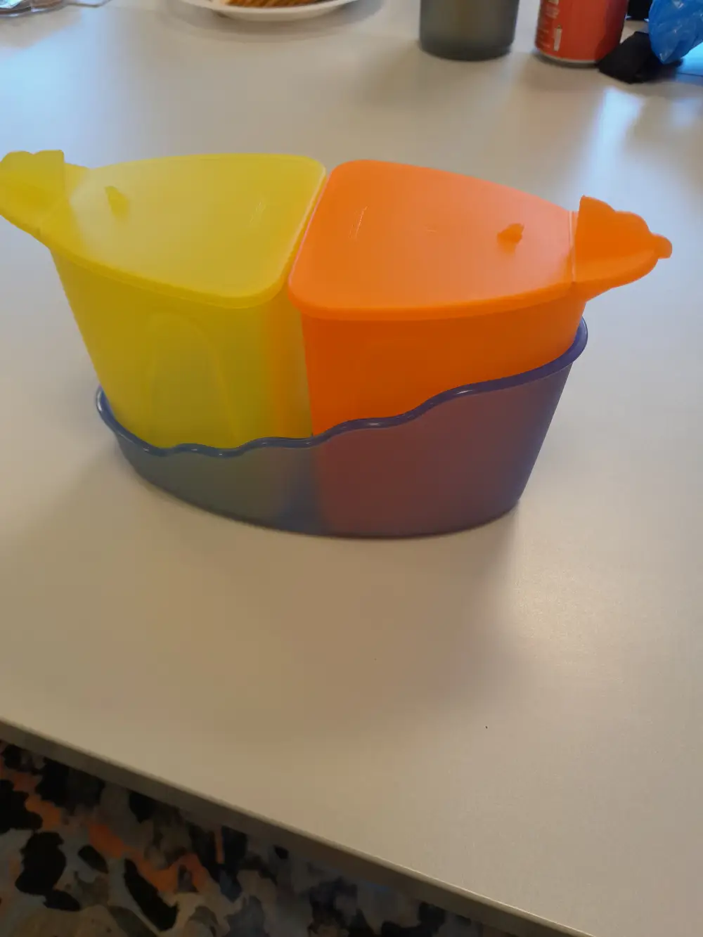 Tupperware Sukker og fløde sæt