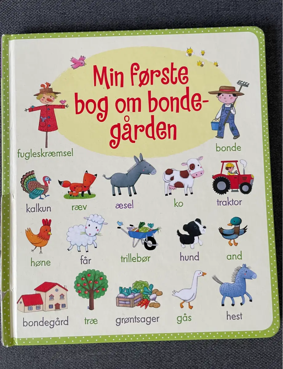 Min første bog om mig  - om bondegården 2 bøger