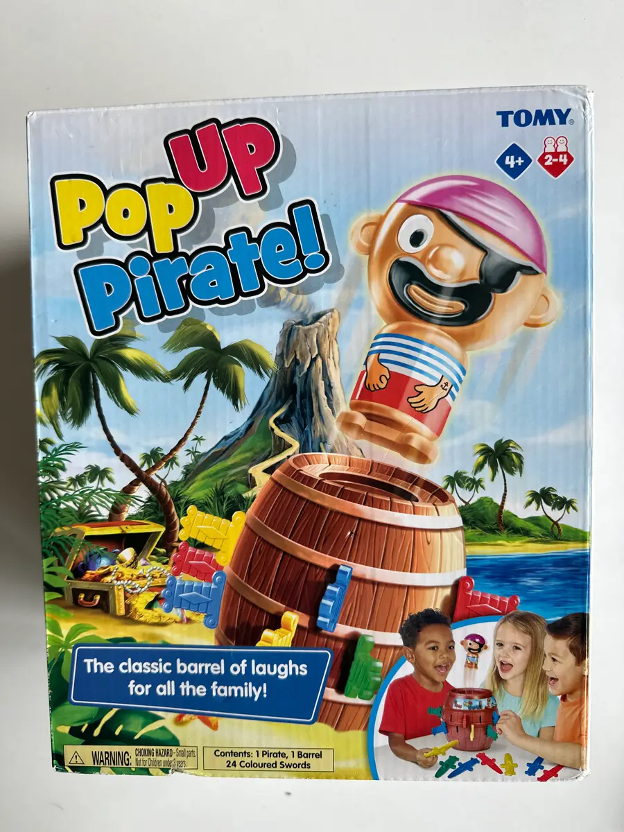 TOMY Popup pirate spil