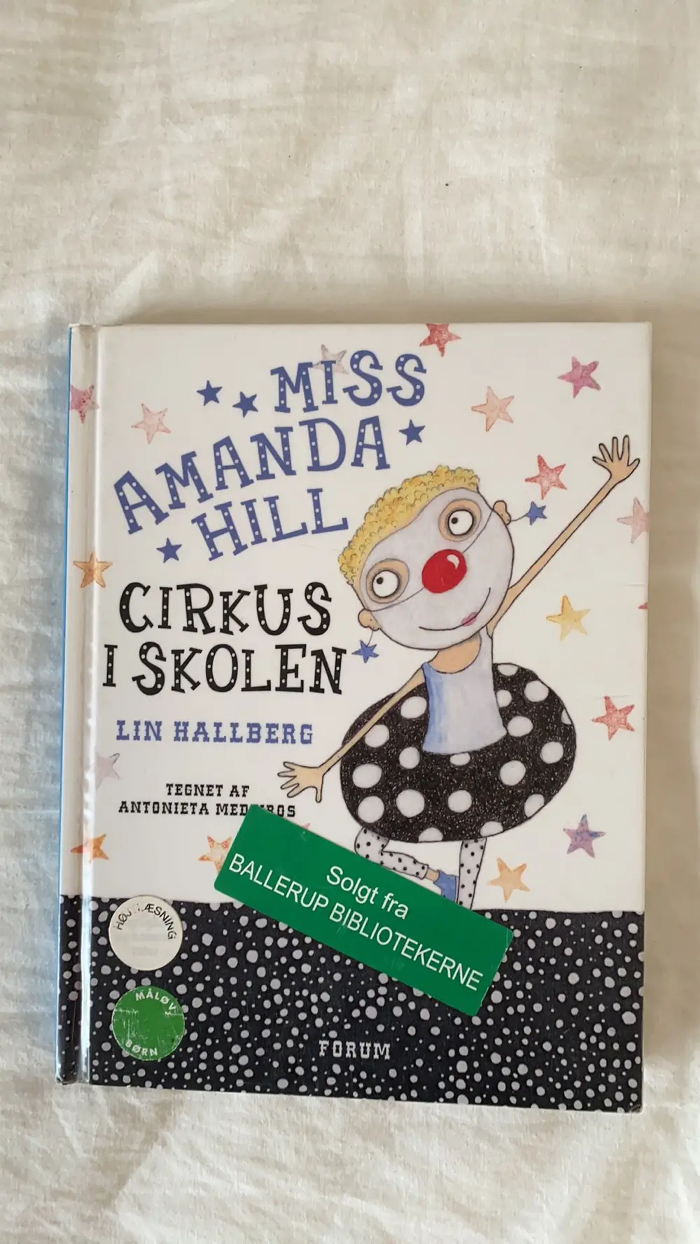 Miss Amanda Hill: Cirkus i skolen Skøn Miss Amanda Hill bog