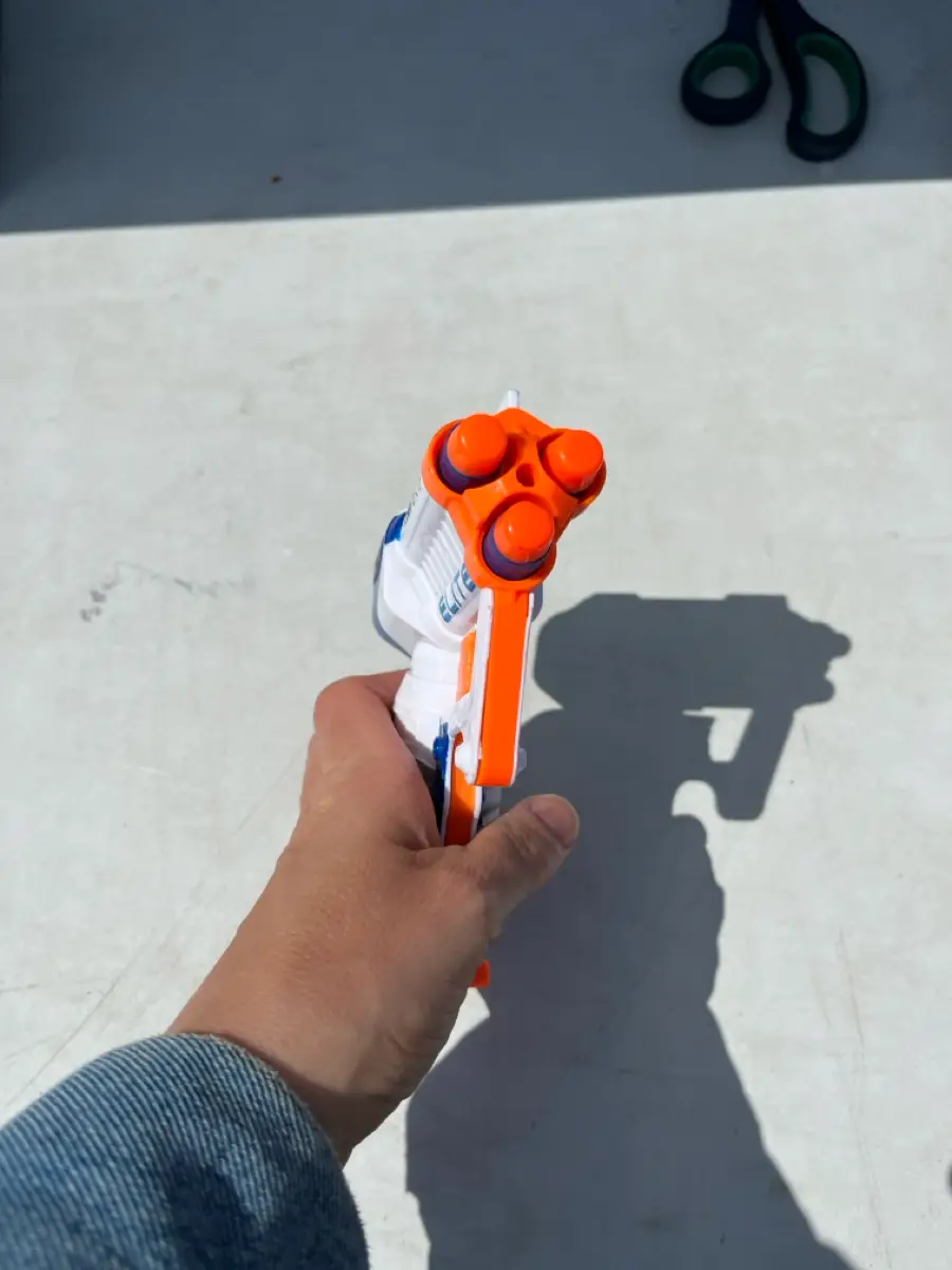 Nerf pistol