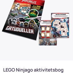 Lego ninjago Aktivitetsbog med klistermærke