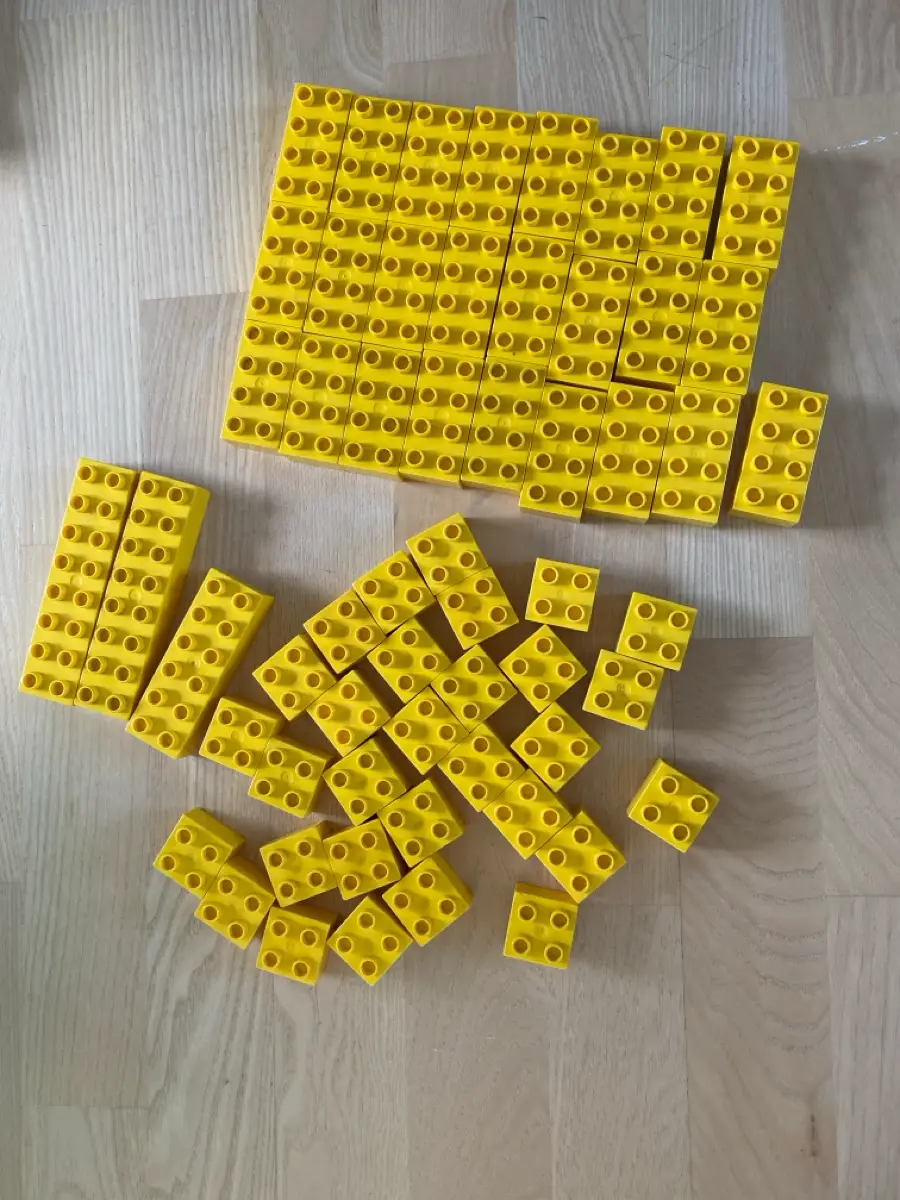 LEGO Duplo Kasse + plade