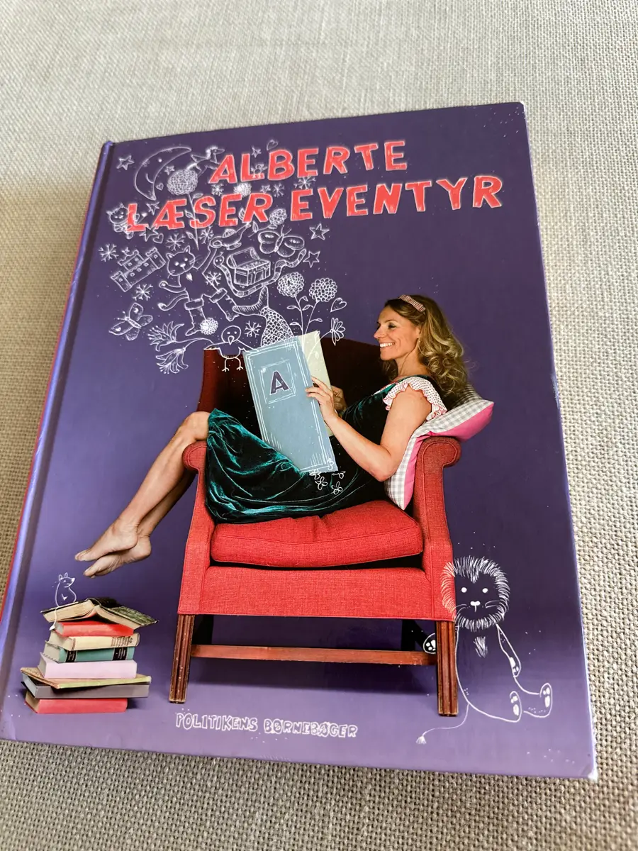 Alberte læser eventyr Bog