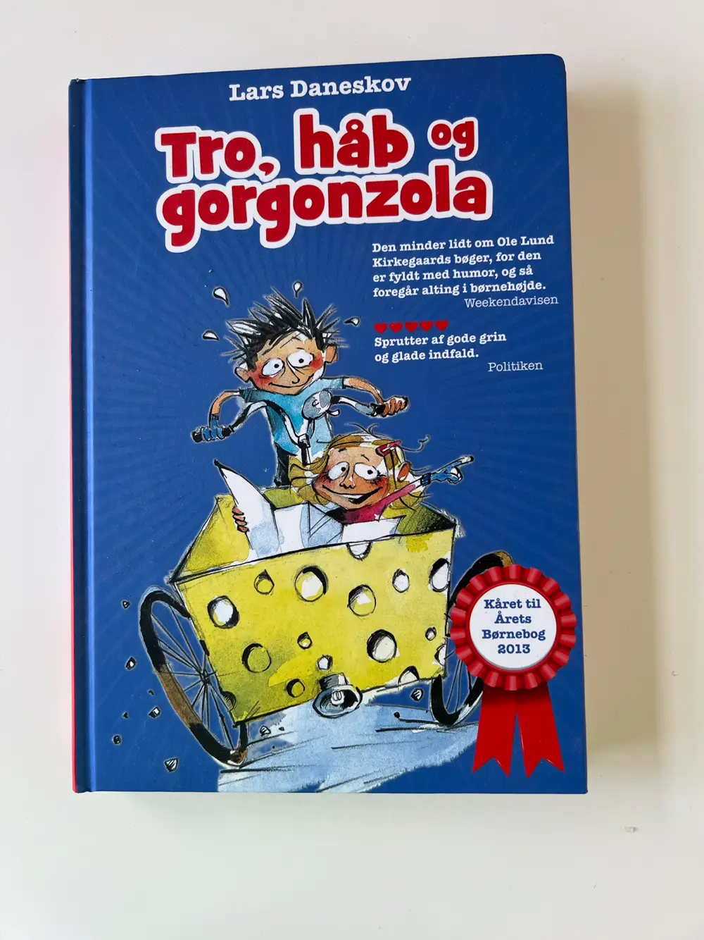 Tro håb og gorgonzola Bog