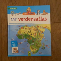 Mit verdensatlas Bog