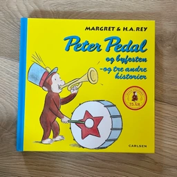Peter Pedal og byfesten og tre andre … Stor flot Peter pedal bog 4i1