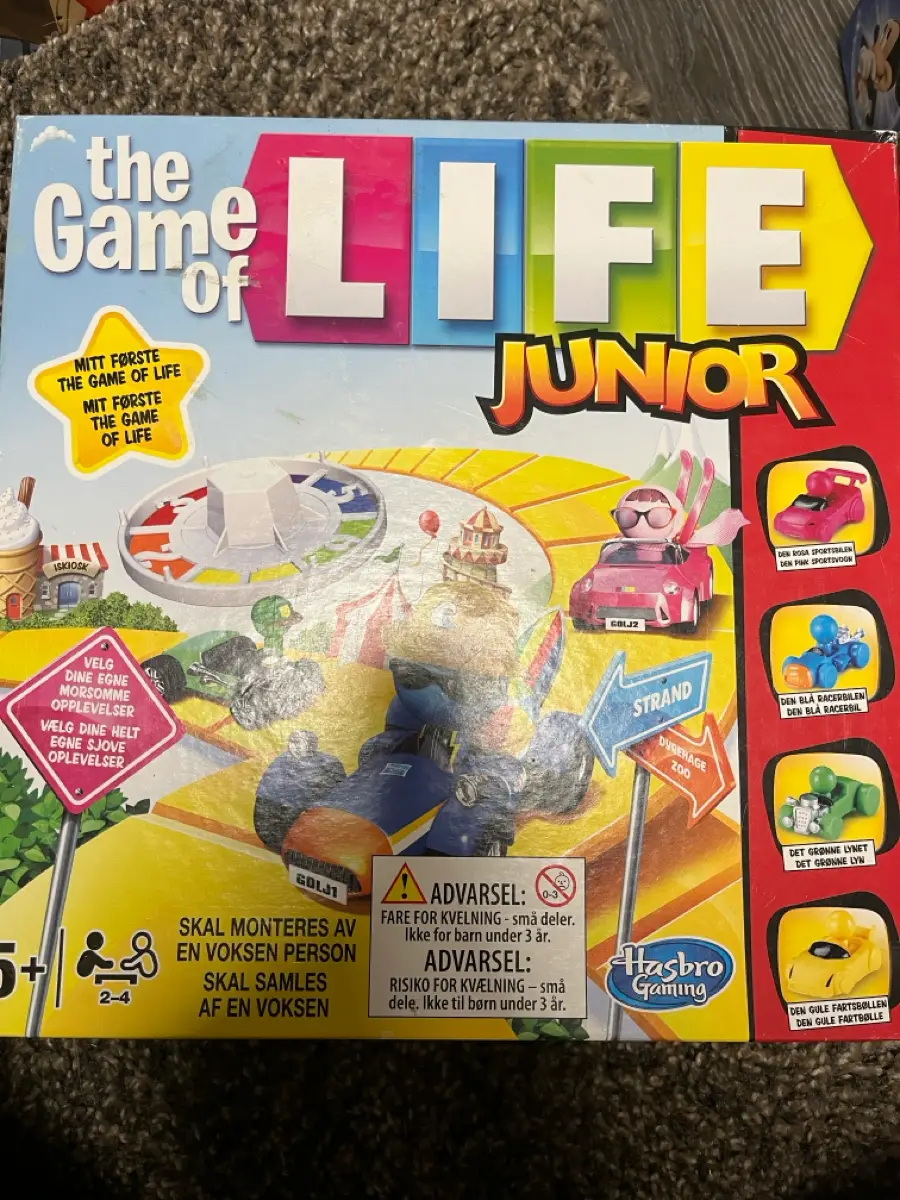 Hasbro Brætspil game of life