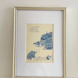 Babar Original vintage print