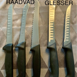 Raadvad / Glesser Køkkenkniv