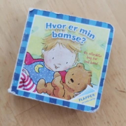 hvor er min bamse? Bog med flapper