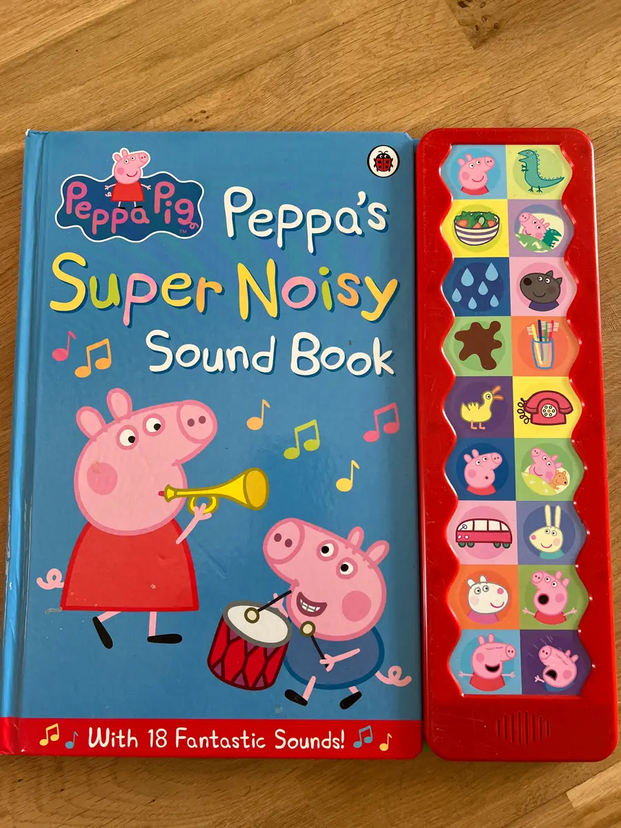 Peppa's super noisy Sound book Bog med lyd