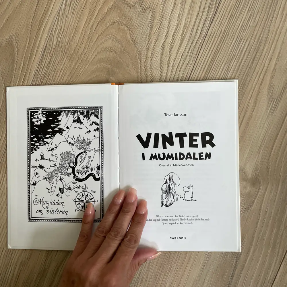 Vinter i Mumidalen Tove Jansson mumi Moomin bog