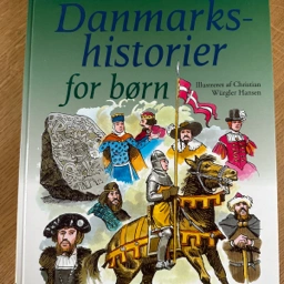 Danmarkshistorie for børn Bog