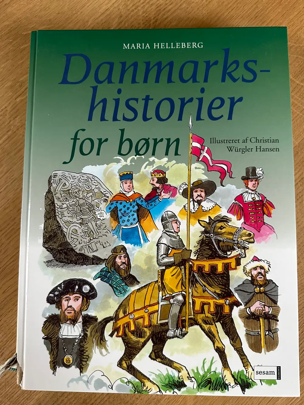 Danmarkshistorie for børn Bog