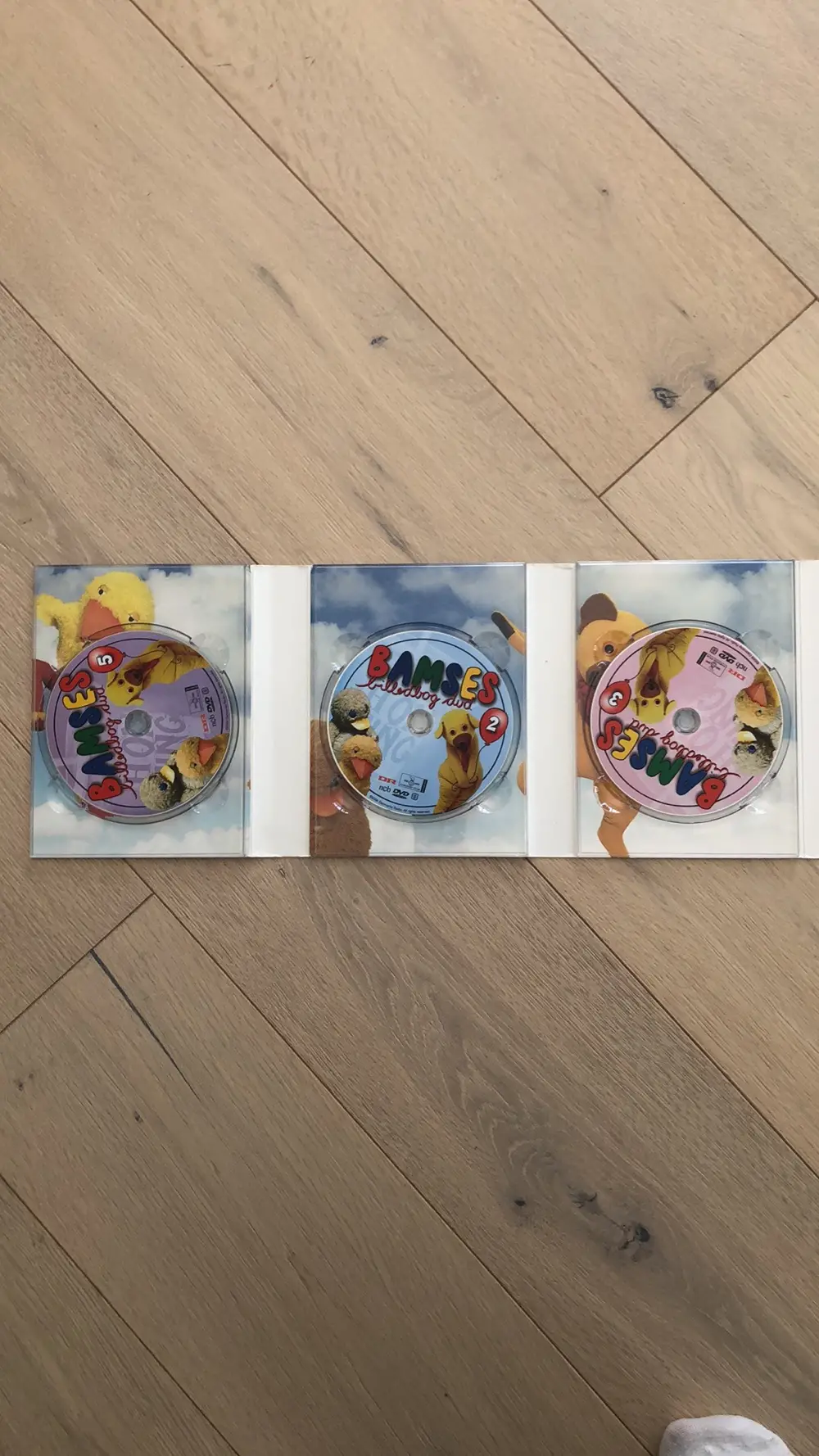 Bamses gemme-æske DVD bamses billedbog