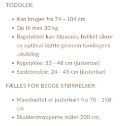 Fidella Flyclick toddler bæresele