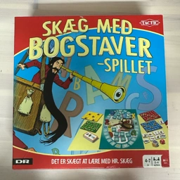 DR Skæg med bogstaver-spillet