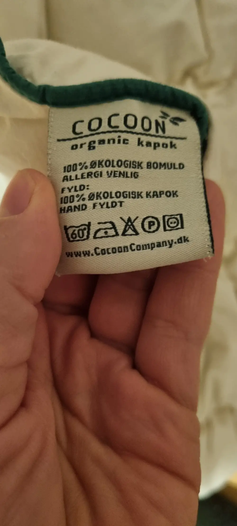 Cocoon Kapok økologisk babydyne