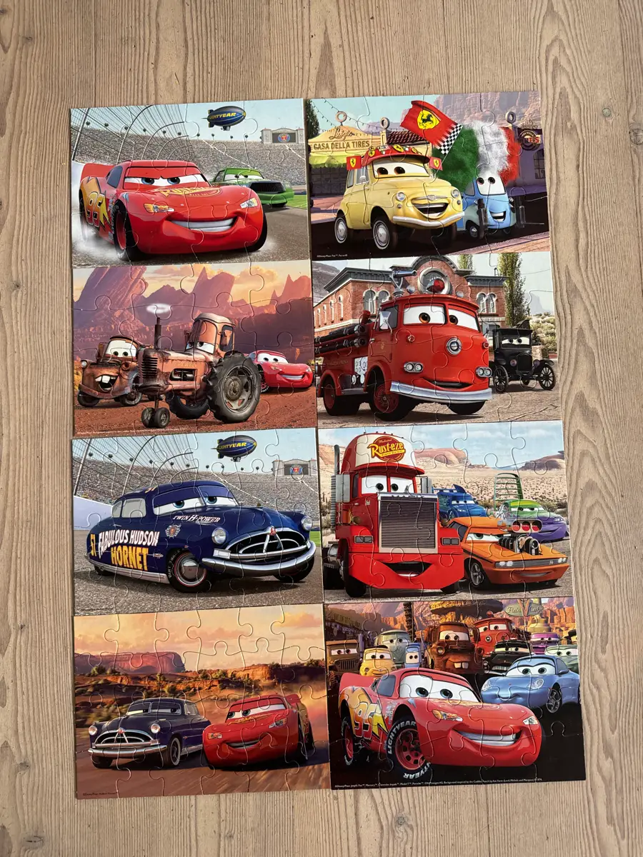 Disney Pixar Cars puslespil