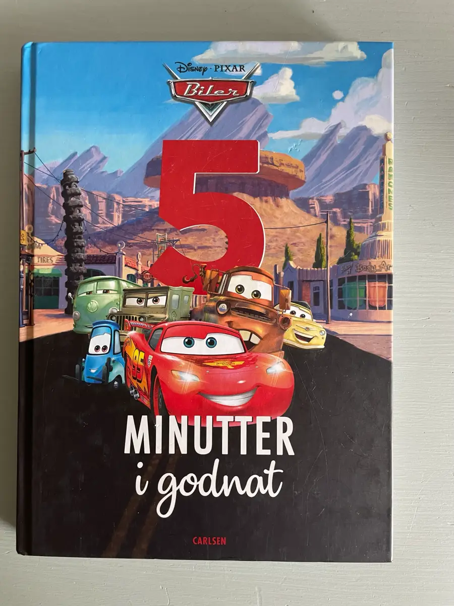 5 minutter i godnat - biler Bog