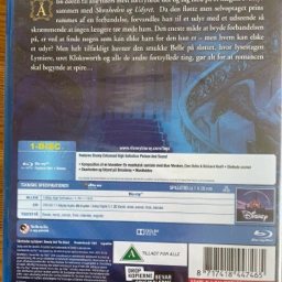 Skønheden og Udyret Blu-ray DVD