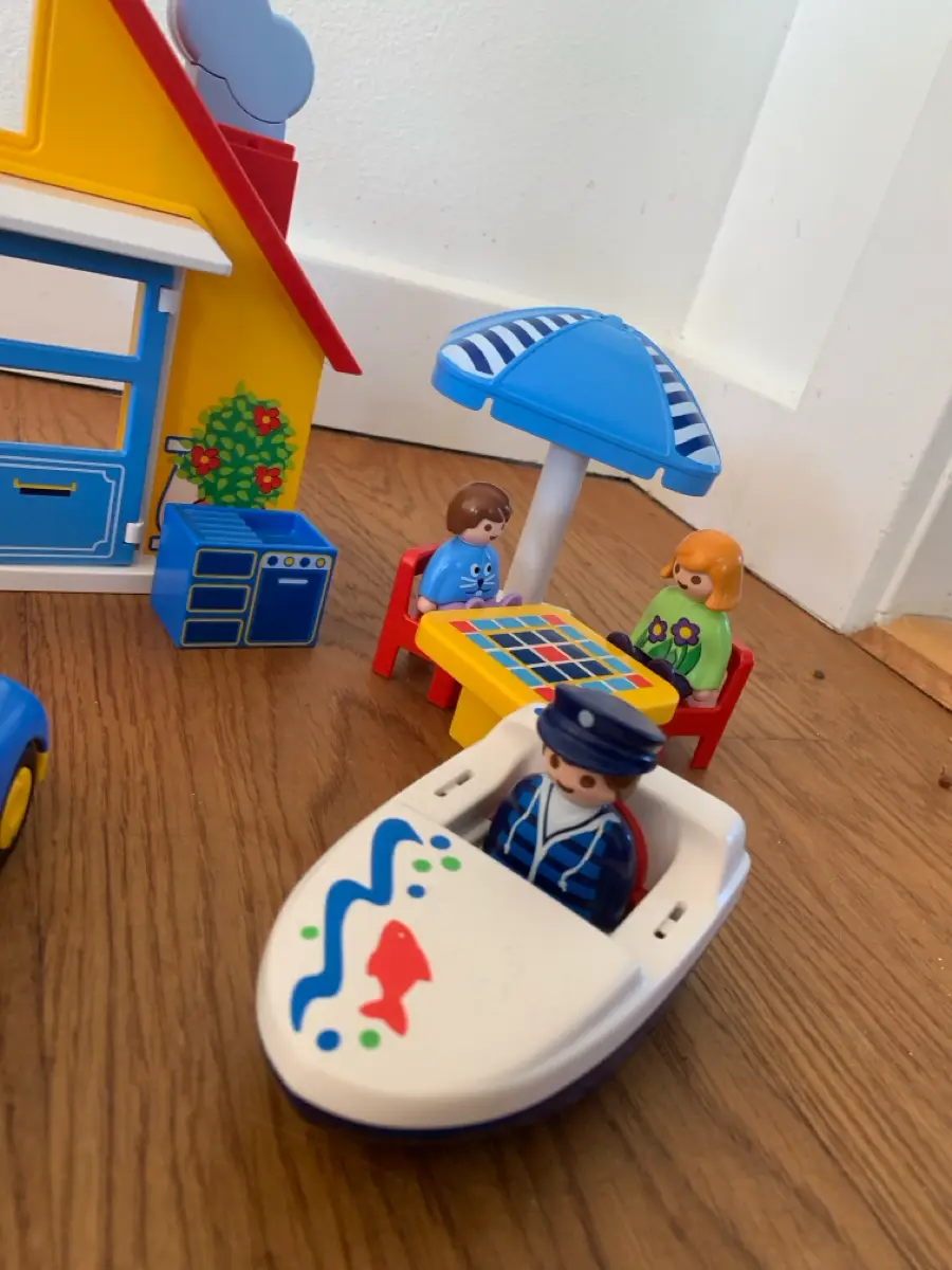 Playmobil Hus med tilbehør/ dukkehus