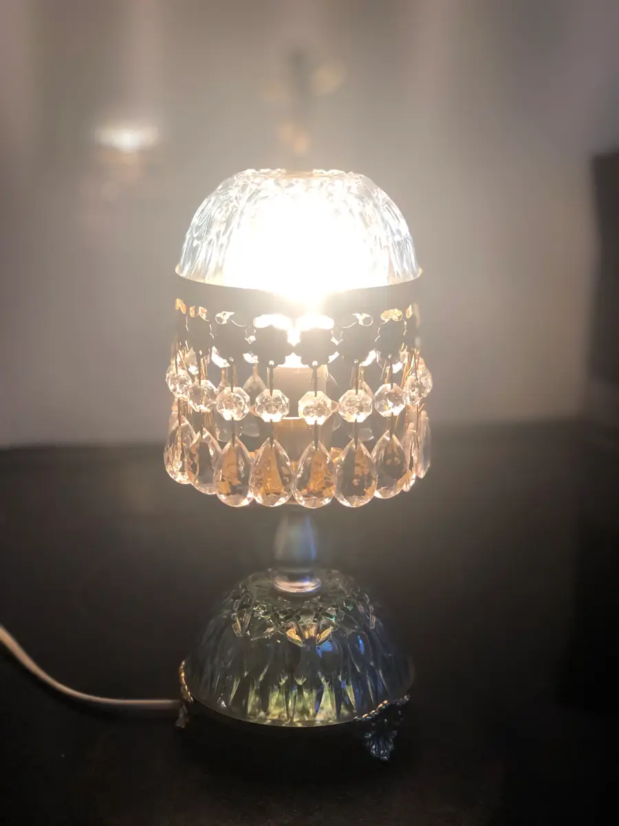 Fransk Fransk krystal lampe