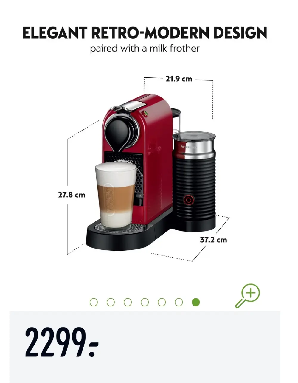 Ukendt Nespresso kaffemaskine