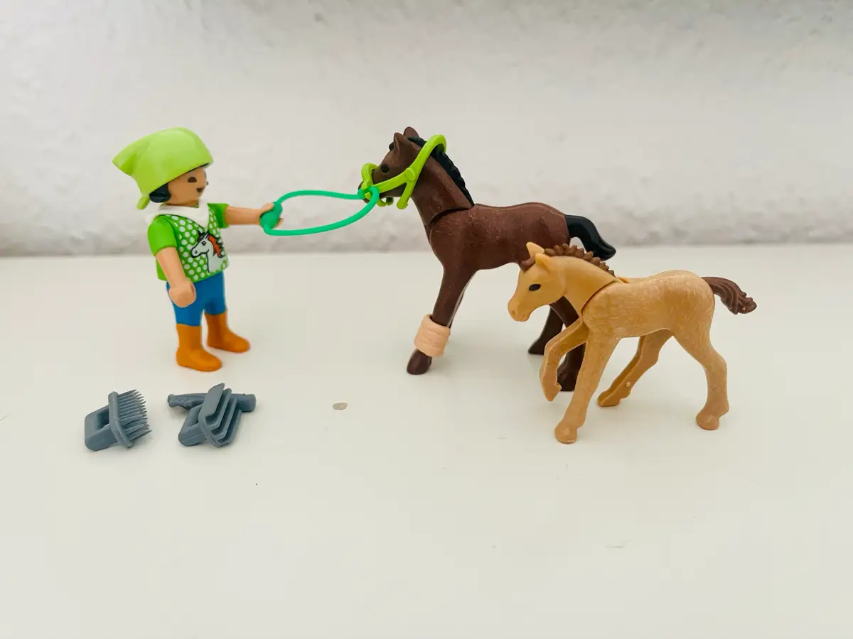 Playmobil Barn og pony