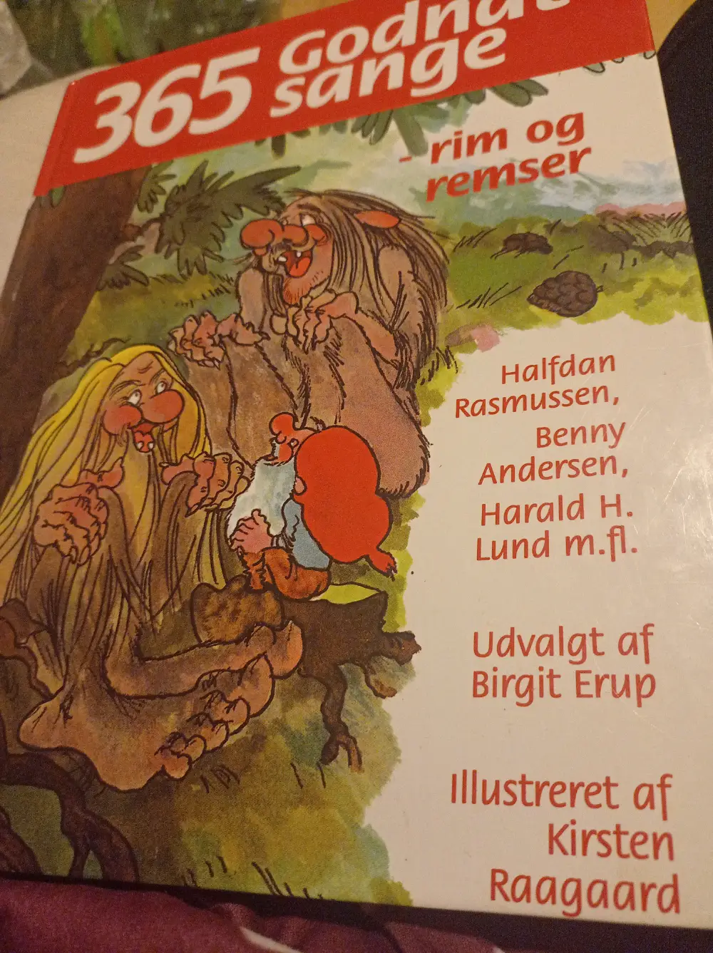 365 godnat sange Børnebøger