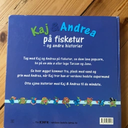 Kaj og Andrea på fisketur Bog