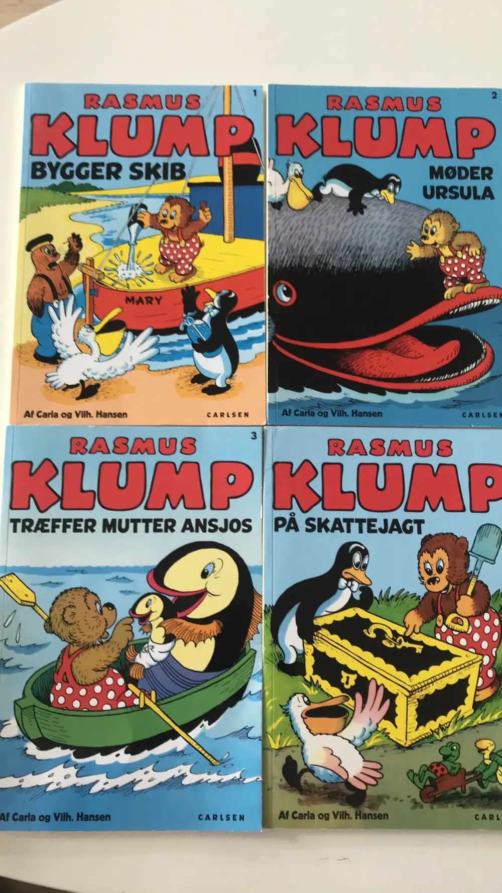 Rasmus Klump tegneserier Tegneserie