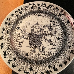 Bjørn vinblad Platter