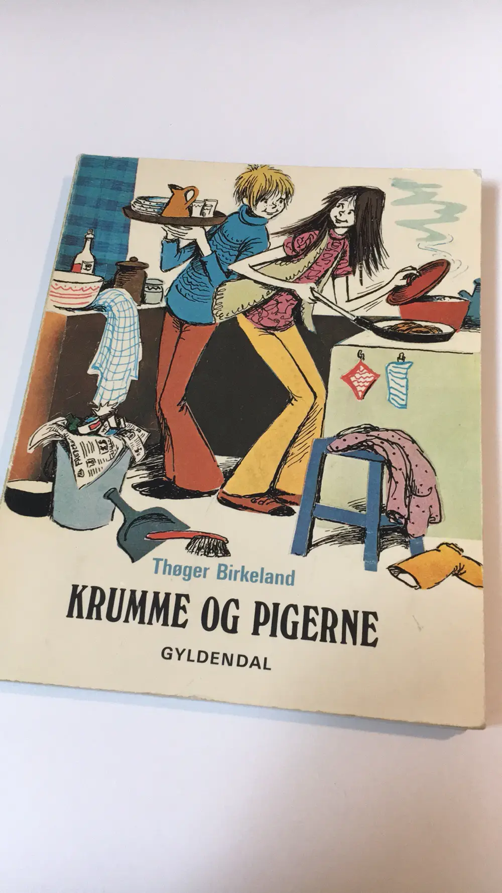 Krumme og pigerne Bog fra 1975