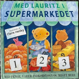 Med Lauritz i supermarkedet Bog indkøb leg