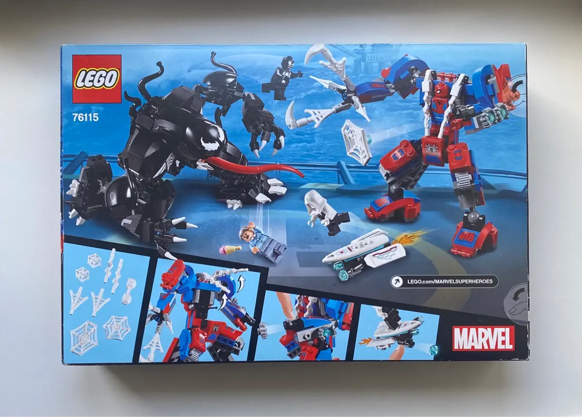 LEGO Uåbnet Spider-Man Mech Venom