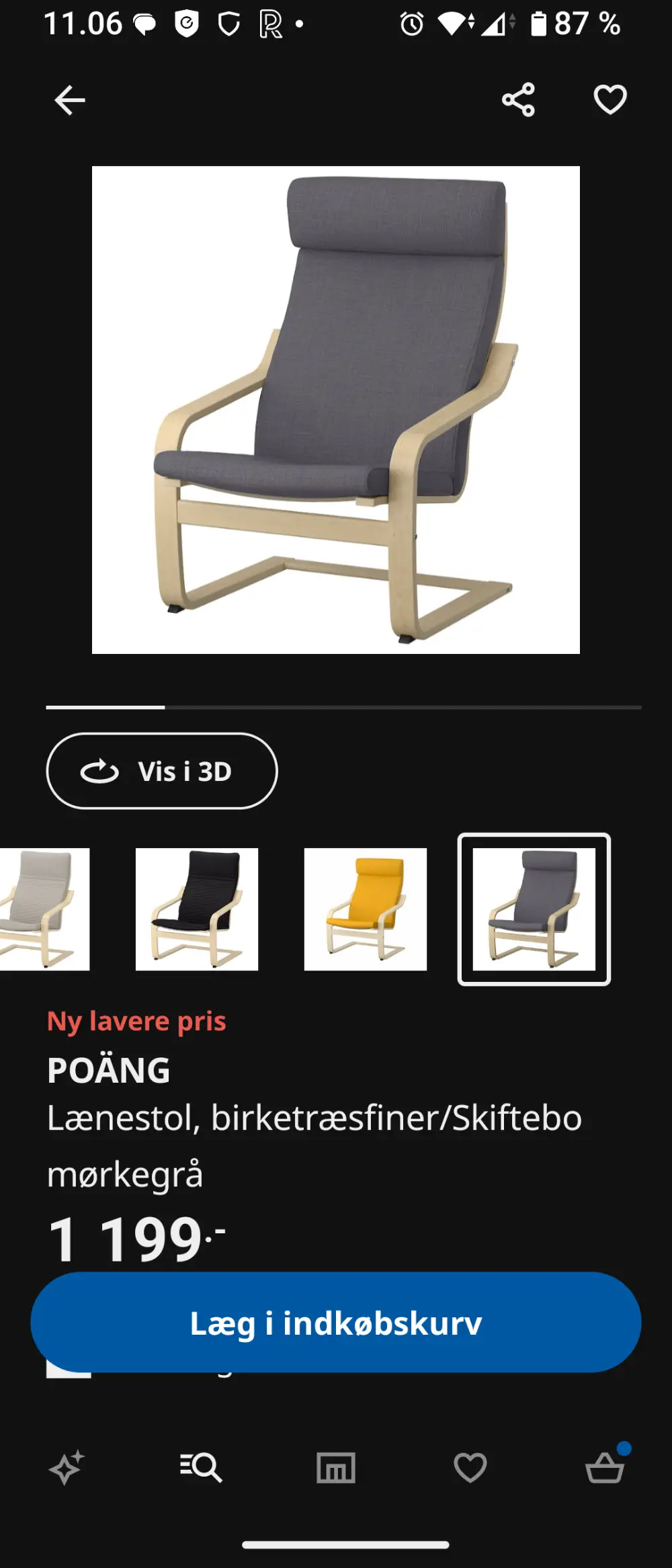 IKEA Poäng lænestol