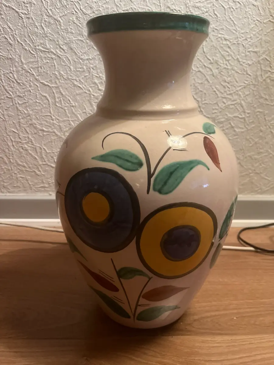 Stor vase Fra west Germany