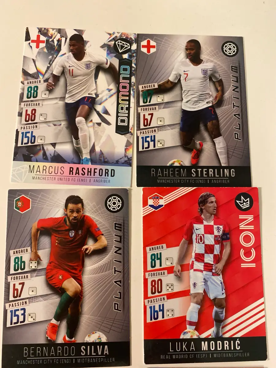 Panini fodboldkort Fodbold kort