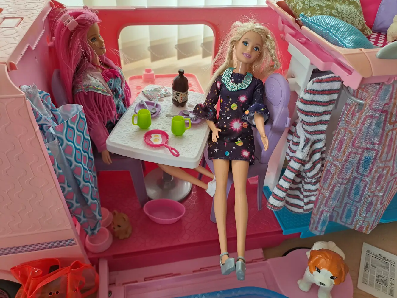 Barbie Fold ud autocamper