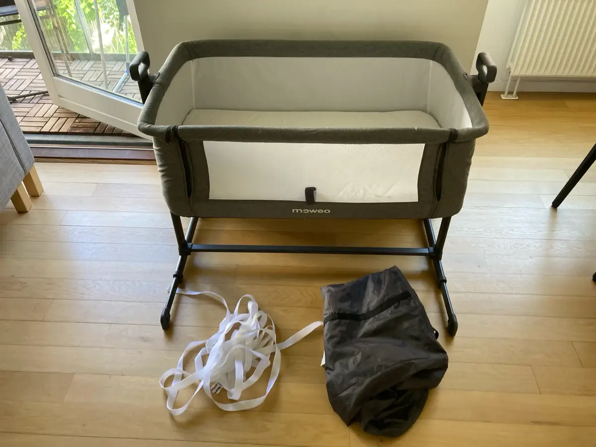 Moweo Bedside Crib vugge/rejseseng