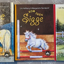 Sigge-bøger nr 1-4 Sigge bog 1+2 3 og 4